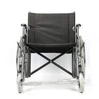 élargissement de fauteuil roulant de manuel de la capacité 125kg et largeur en acier du renfort 61cm Seat