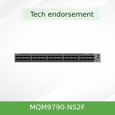MQM9790-NS2F Mellanox Switch de red P2C Flujo de aire 64 puerto NDR 32 puerto OSFP no administrado
