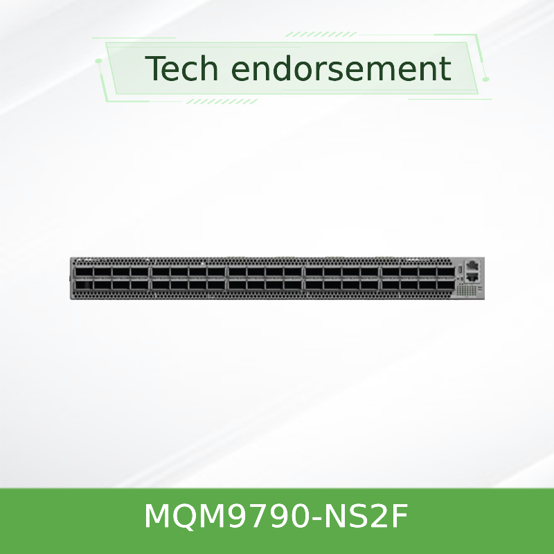 NVIDIA Mellanox MQM9790-NS2F 64-Port NDR 400Gb/s InfiniBand Router | 51.2Tb/s
