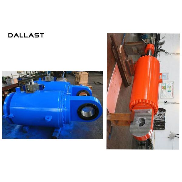 Horizontal High Pressure With Flange Stainless Steel Hydraulic Oil Cylinder