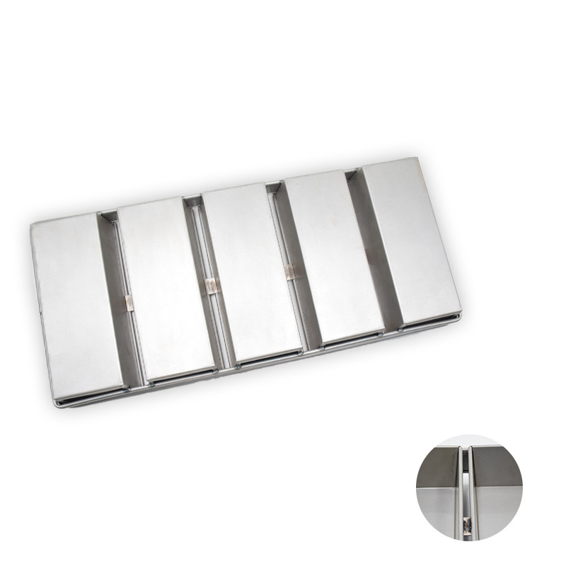 Rk Bakeware Китай-Чикаго Металлический Силикон Глазурованный 5 ремней Хлебные кастрюли Открытый верх