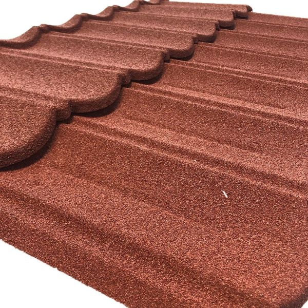 Stone-coated metal roofing panels