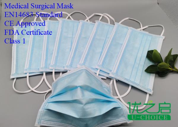 Non-woven Medical Mask -Disposable  Surgical Medical Mask FDA EN14683