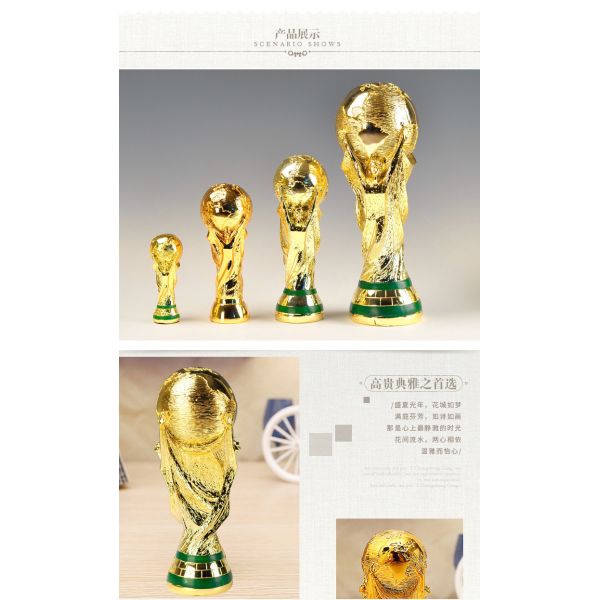 Football Competition Winners Prize CCC Resin Trophy Cup Hand Made