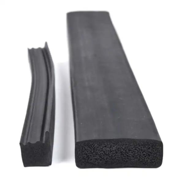 65±5 Hardness Custom Silicone Rubber Door Seal Strips for Dustproof Insectproof Soundproof
