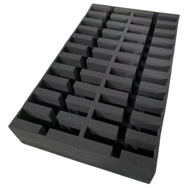 Casilla de plástico grande para instrumentos de vidrio a prueba de agua y choques Soporte personalizado ODM Uso multipropósito