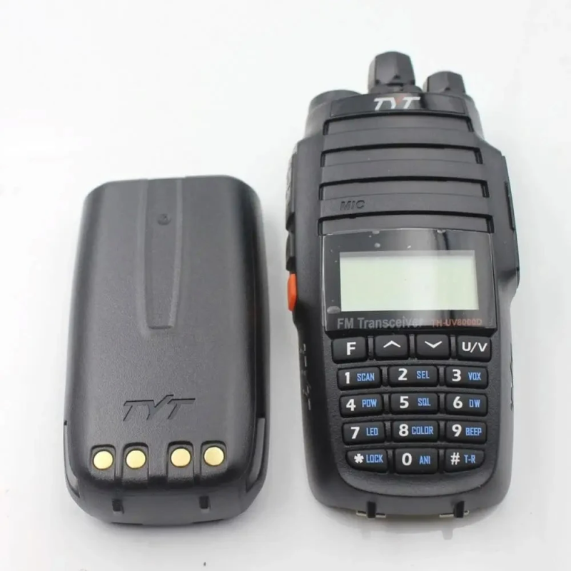 128 Storage Channel Dual-Band Walkie-Talkie for Hiking and Camping 127.5 X 61.55 X 43mm