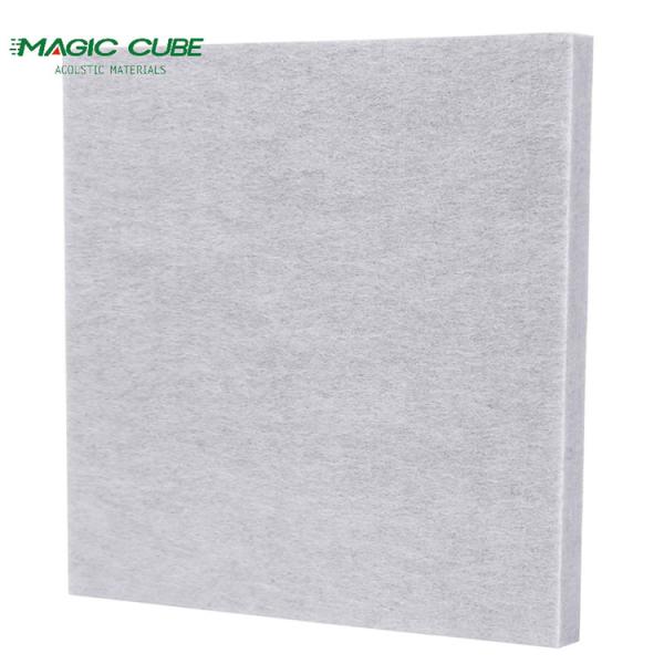 1220*2420mm Painéis de parede de alta densidade absorvedores de som para controlo de ruído de escritório