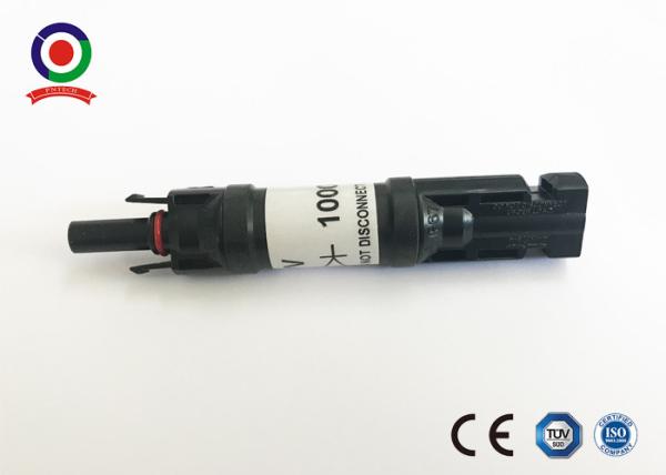 El conector del diodo de la prevención 20A del polvo en línea adopta el tacto de Reed con Inne - tipo del botón