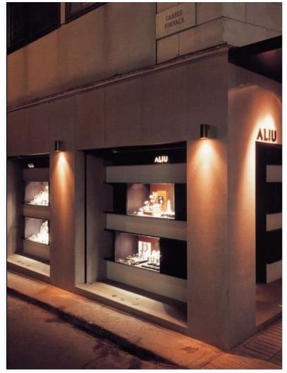 Square Pure Aluminium Outdoor LED Wall Lights COB 6W LED Outdoor Wall Lamp IP54