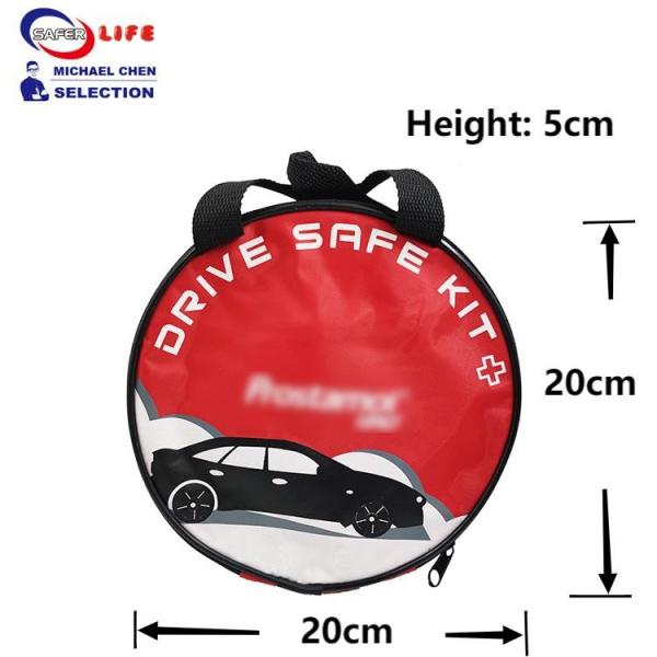 Socorros portáteis Kit Emergency Car Roadside Safety do OEM primeiros com subministros médicos