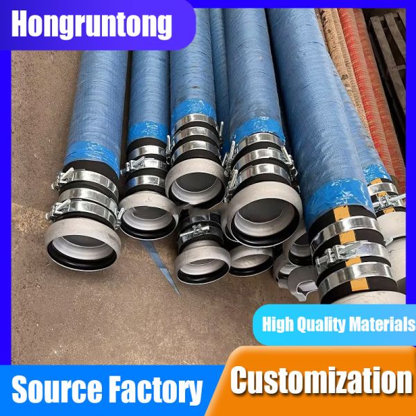 Leak Proof Structure Flanged Dredge Hose Pipe For Heavy Duty Dredging