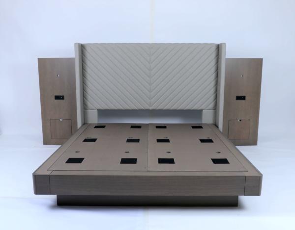 Custommade Solid Oak Wood Hotel Furniture Bedroom Sets Luxury Design
