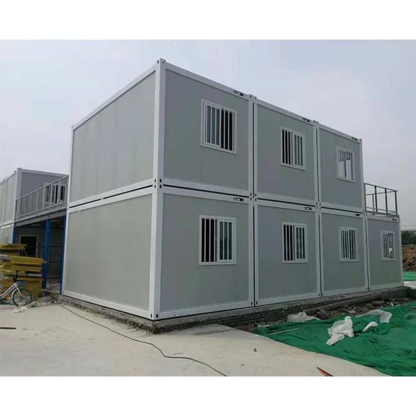 75mm Sandwich Panel 2 Bedrooms 40Ft Flat Pack Containers Modular House