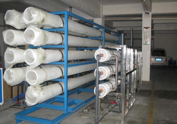 Water Treatment Reverse Osmosis Unit With A Capacity Of 1.4m3/H