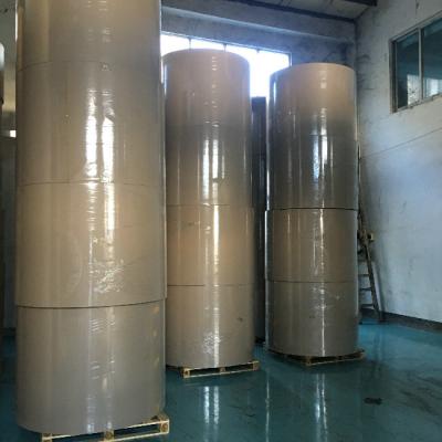 Single Side Coating Thickness 0.11mm 100gsm Kraft Paper Floor Protection