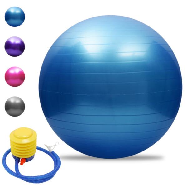 RoHS Approval Anti Burst Yoga Stability Ball , 75 Cm Fitness Ball For Whole Body Exercise