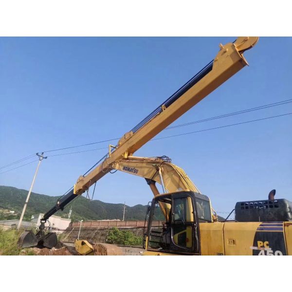 New Customized 12-35ton Excavator 10m 12M 14m 16Meters Telescopic Boom and Arm Extension Long Reach Arm for Mining Digger