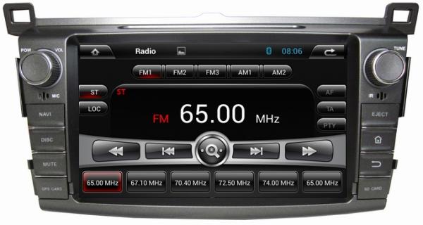 Ouchuangbo Auto Stereo DVD Multimedia Kit for Toyota RAV4 2013 Android 4.2 GPS Navigation iPod USB SD 3G Wifi OCB-8017