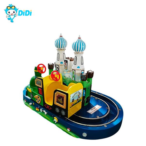 1Player DIDI Park Castle Train Coin-Operated Game Machine for Kids L218xW130xH145cm