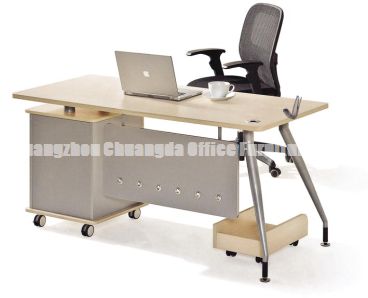 2011 Modern PVC keyboard Office Computer Desks CD-6610 with Fixed CPU Holder
