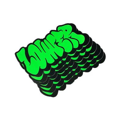 Multi Color Vinyl PVC Self Adhesive Paper Sticker Easy Peel Waterproof Customized Logo