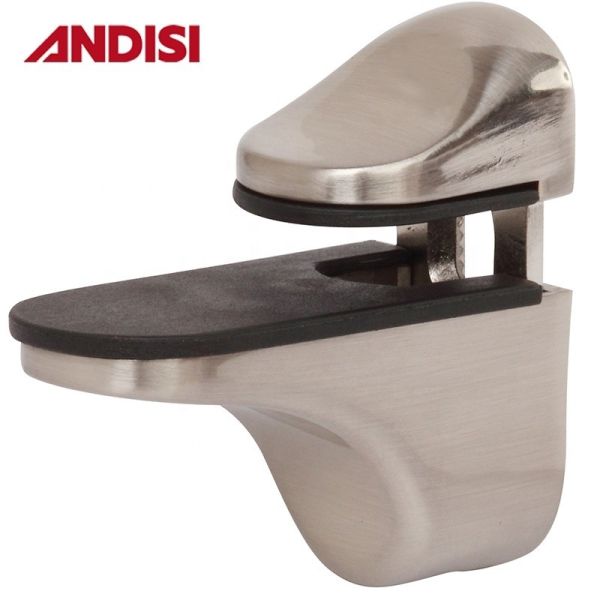 Furniture Glass Shelf Bracket for Adjustable Height 30*57mm Glass Clamp Clip Holder