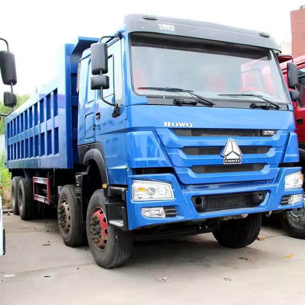 2012 Diesel Usado SINO TRUCK hovo 371 375HP 8x4 6x4 caminhão com motor Euro 2