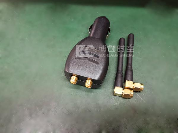 Vehicled GPS jammer + Beidou signal jammer Vehicled cigarette lighter 12V - 24V power supply to prevent positioning and