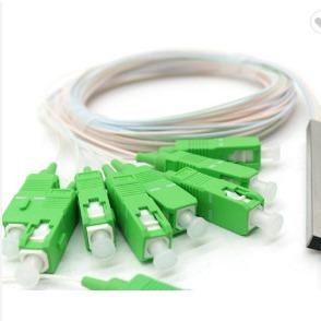 Conector de aço do UPC do PC do cabo SC/APC do divisor 2.0mm da fibra ótica do tubo de YTTX 1X8 1X16