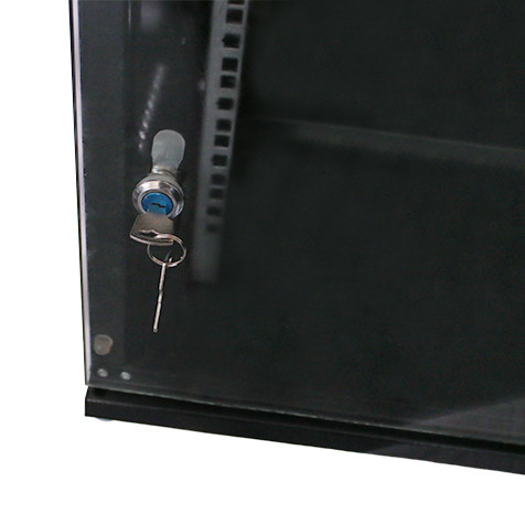 9U Server System Case Vertical Network Rack for SPCC Cold Rolled Steel Wall Mount Rack