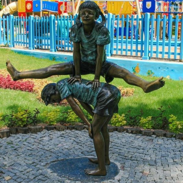 Bronzen Modern Art Park Garden Decoration Portrait Sculpture Abstract Cast Bronze Statue for Europe Regional Feature