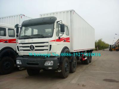 Caminhão pesado da carga do recipiente de Off Road do veículo com rodas norte do tipo 8x4 4138B 50Ton 380hp 12 de Beiben do Benz para a estrada do terreno áspero