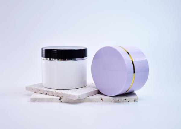 3.3OZ 4OZ Cylinder Plastic PP PCR Recyclable Cosmetic Single Wall Jar For Skincare Face Cream Mask Body Butter