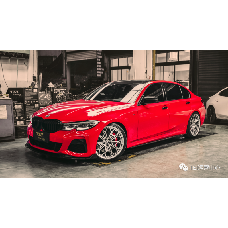 Rear Big Brake Kit 4 Piston Caliper With 355*32 Mm Rotor BBK Auto Brake System For BMW 3 Series G20 20 Inch Car Rim
