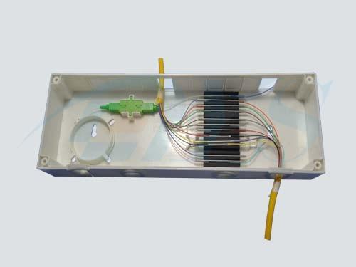 Light Weight Fiber Optic Terminal Box For FTTH With Indoor Wall Mounted Type