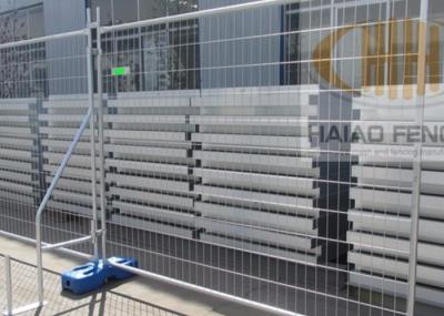 4mm HDG Portable Chain Link Fence Panels For Commercial Area