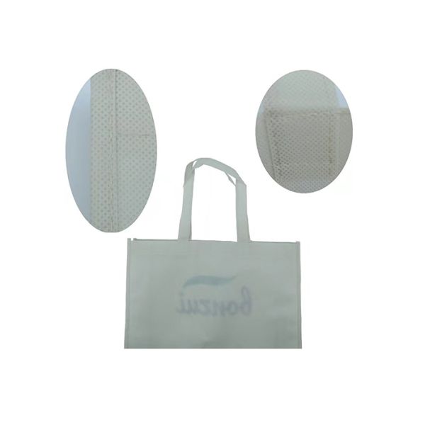 Biodegradable Non Woven Tote Bags Silk Screen Small Laminated Shopper Tote