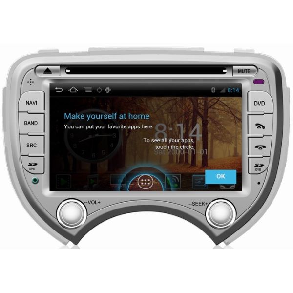 Ouchuangbo Car DVD S150 System Android 4.0 for Nissan March 2010-2011 Auto Multimedia 3G Wifi BT GPS SWC OCB-070C