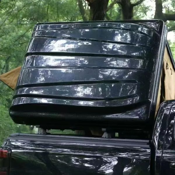 4x4 Offroad Waterproof ABS Hard Shell Rooftop Tent 4WD Truck Camping 4-Person Oxford Fabric Roof Top Tent for Cars