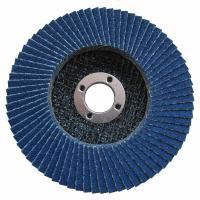 Disque à lamelles en zircone de 4,5 pouces, grain 60, pour meuleuse d'angle