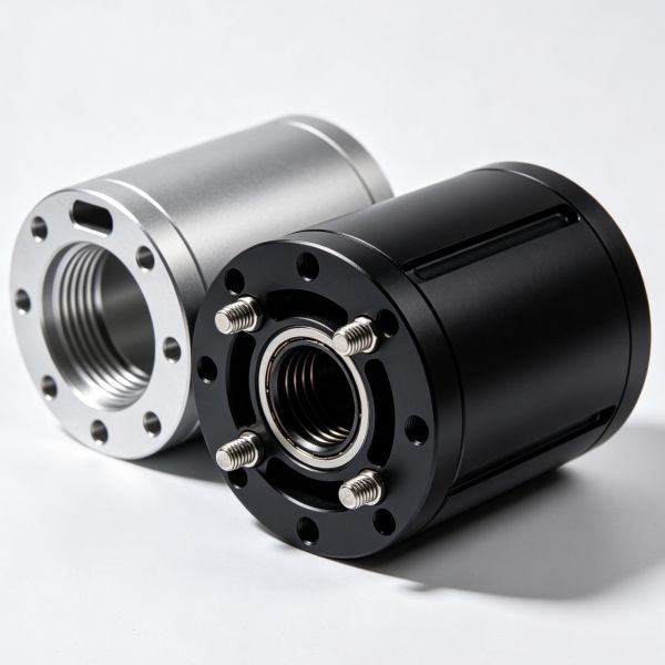 CNC Machined Aluminum 6061 EV Motor Housing with Leak-Tight Coolant Passages and 0.02mm Stator Bore Precision