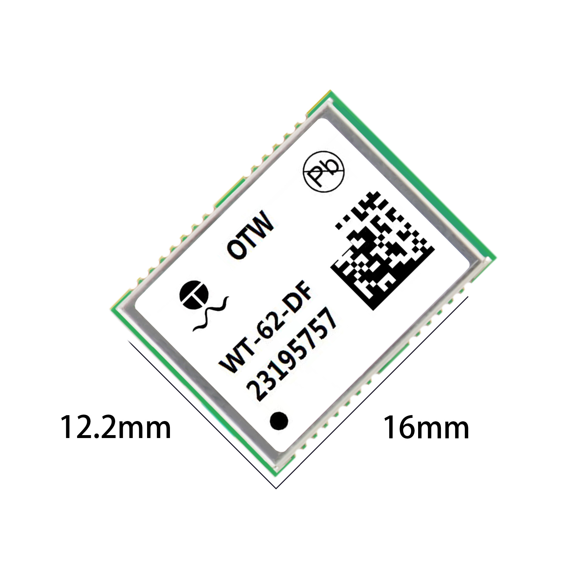 Wt-62-Df Ультранизкое потребление энергии Модуль GPS-отслеживания Малый чип GPS-приемника