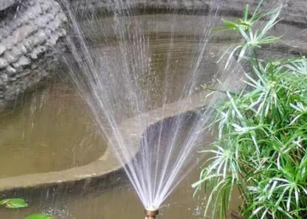1.5  Sprinkler Dancing Fountain Jet Nozzle Water Pressure 5.8psi