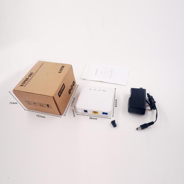 Plastic Enclosure Fiber Optical RJ45 Port 1GE LAN Gpon Onu Ont