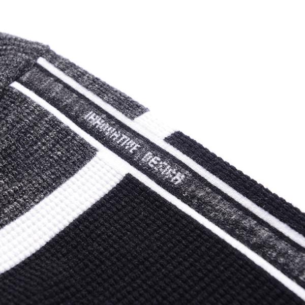 Zipper Up Mens Warm Winter Sweaters Striped Cardigan Sweater Low MOQ