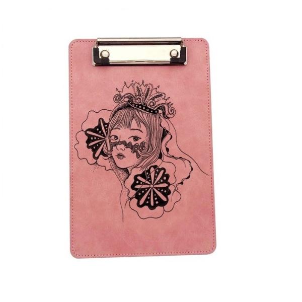 Sublimation Folders File Clipboard Blank Custom Logo A4 A5 PU Leather Sublimation Clipboards