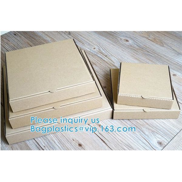 7inch 9inch 10inch 12inch 16inch Handle Pizza Box Custom Printing For Take-Out CORRUGATED BOARD