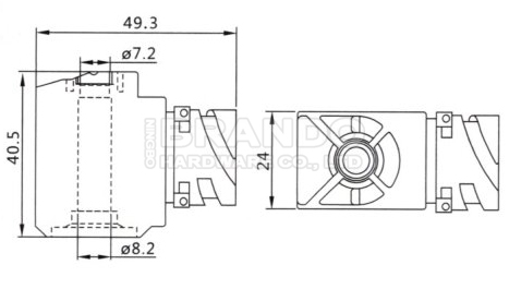 24V DC Solenoid Coil For DAF Truck Solenoid Valve 1314514 1457278