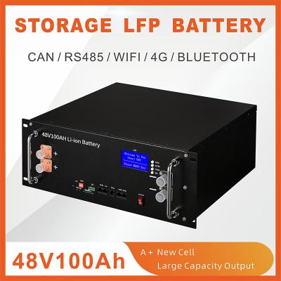 Auto bateria de armazenamento 100A do lítio Lifepo4 4.8kwh para a iluminação de emergência